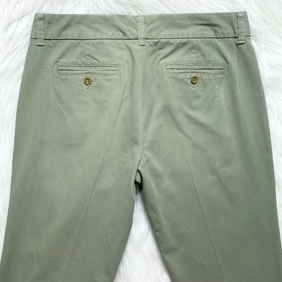 SOLD-Crew Boyfriend Distressed Chino Pants - Picture 4 of 9